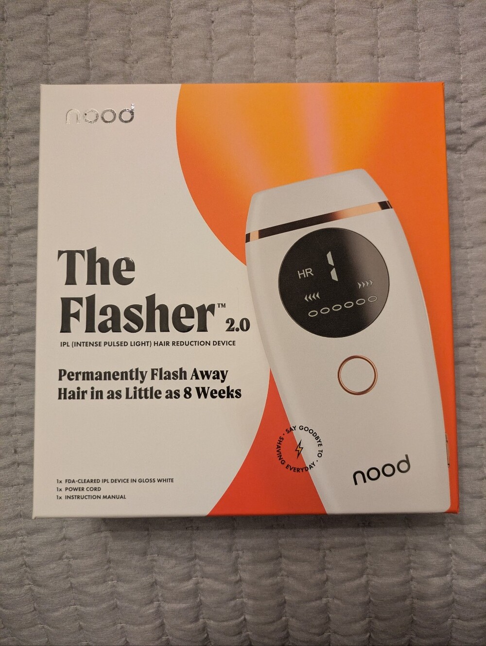 Nood The Flasher 2.0 IPL Laser Hair Reduction Device